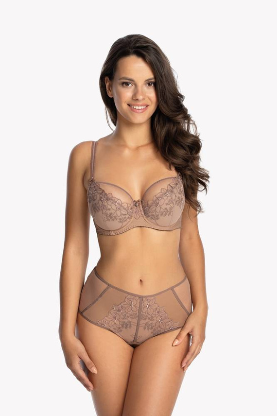 Biustonosz Półusztywniany BS 1118 Francesca Gaia mokka