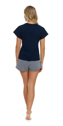 Piżama Damska 5117 Doctor Nap - navy blue