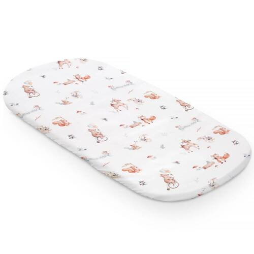 Prześcieradło bambusowe z gumką Forest Friends Yosoy