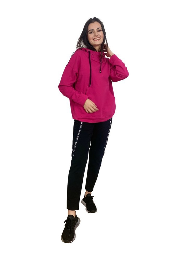 Komplet dresowy 496 Just Forex - amarant