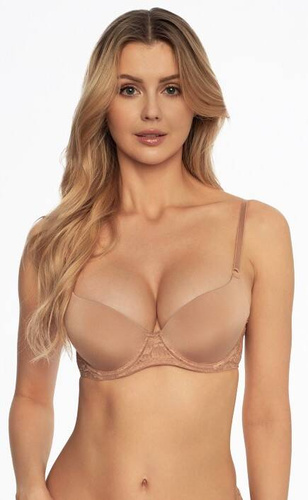 41329 Allysa Biustonosz push-up Henderson - beżowy