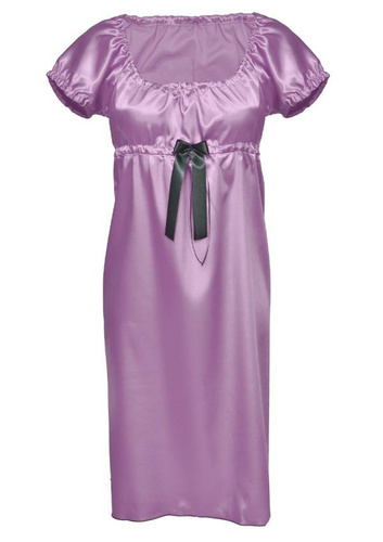 Halka satynowa koszulka damska Anabel DKaren - Wrzos