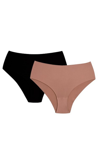 Figi Damskie 42854-K002 Bump2  Henderson - czarny- beżowy