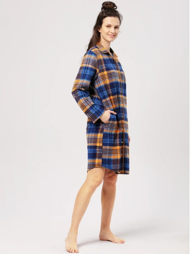 Koszula damska LND 481 Key - granatowy