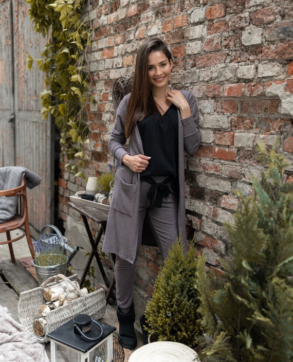 Sensis Piżama damska Sophie Brown - czarny