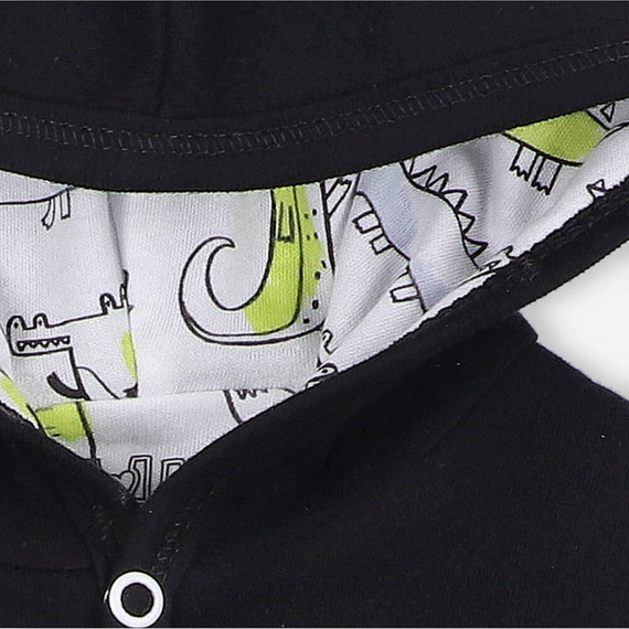 Bluza dresowa chłopięca Crocodiles Nini czarny