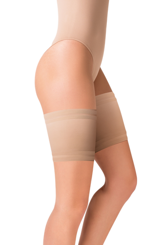 Opaska na uda 510 Satine Size Plus Gabriella beige/beżowy