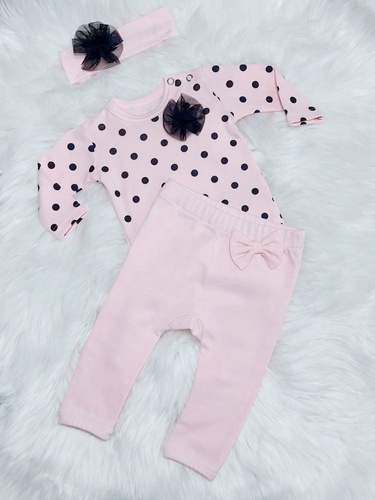 Spodnie niemowlęce Tosia Bambarillo biały