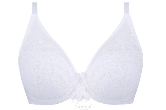 Biustonosz push up Melody Unikat biały