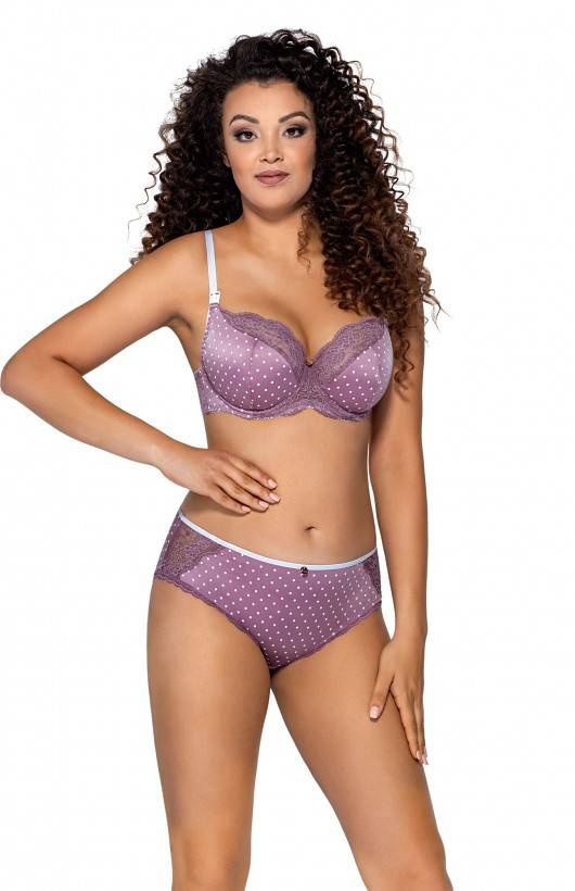 Biustonosz usztywniany do karmienia 1989 K Ava - lilly/fioletowy