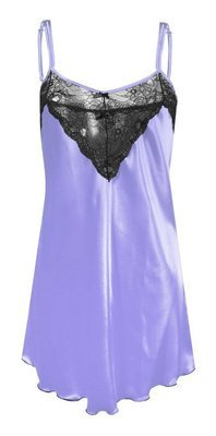 Koszulka satynowa damska DKaren - błękit