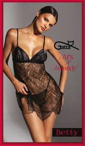 Koszulka Ars Amandi 9000 Betty Gatta czarny 