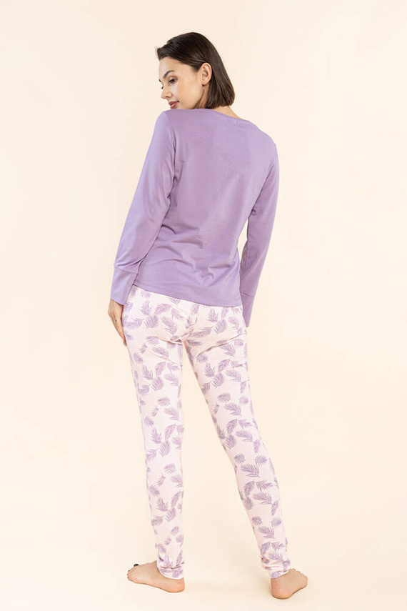 Piżama damska 8 Palmy Bonamera fioletowy