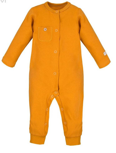 Pajac z kieszonką bez stópek "Simply Comfy" Ewa Klucze - granat 