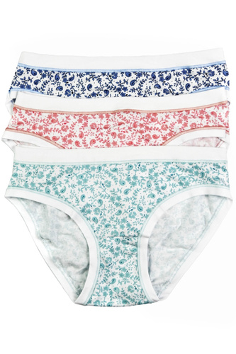 Majtki damskie Cotonella 3362 MINI-5H100 3-pak – bawełna z elastanem, niska talia