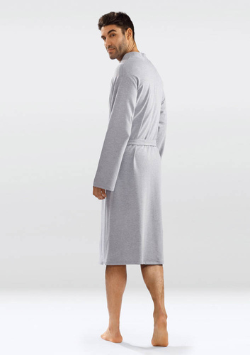 Szlafrok męski Harry Dkaren - szary