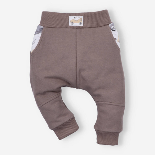 Komplet niemowlęcy z bawełny organicznej Sweets Koala Nini beżowy