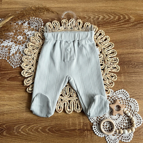 Półśpiochy niemowlęce PDGB009 EkoBaby Mamatti - szary