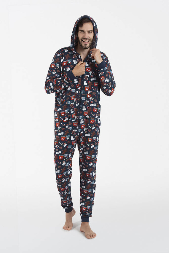 Kombinezon męski Rojas talian Fashion - druk