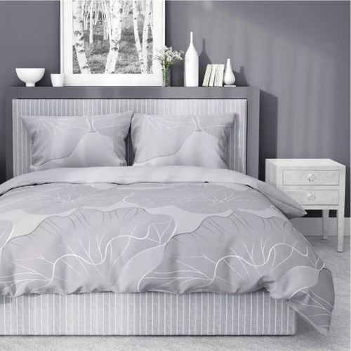 Pościel bawełniana 4966B kwiaty Detexpol 