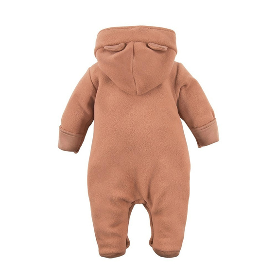 Pajac z kapturem Cars & Bears Eevi - beżowy