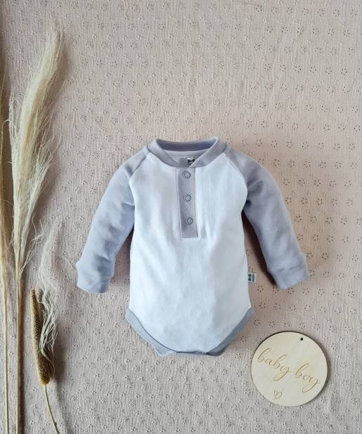 Body Polo 041PS Little Gentleman Marija - szary