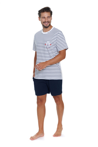 PMB.5351 Piżama Męska Doctor Nap - marine