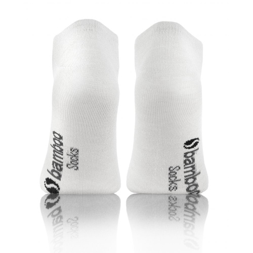 Eko Bamboo Skarpety stopki bambusowe Sesto Senso biały