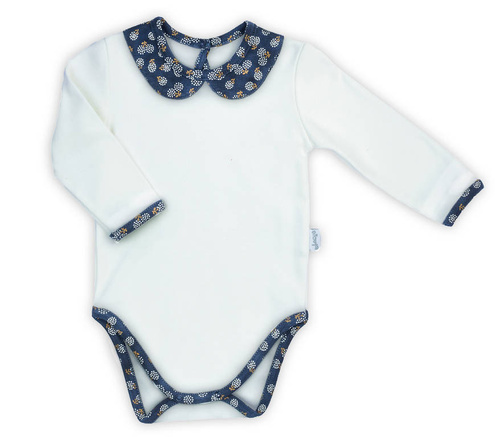 179099 Sonia Body z długim rękawem Nicol - krem