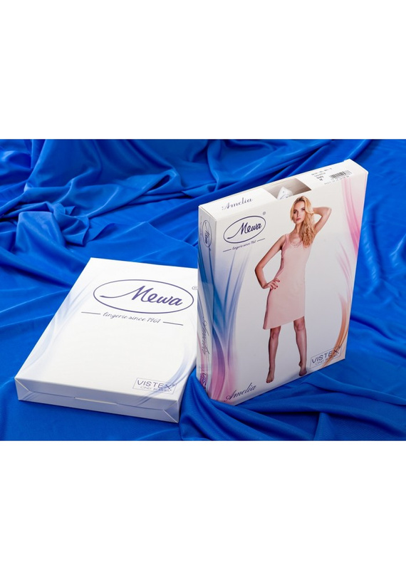 Halka koszula nocna 4127 Amelia Mewa niebieski