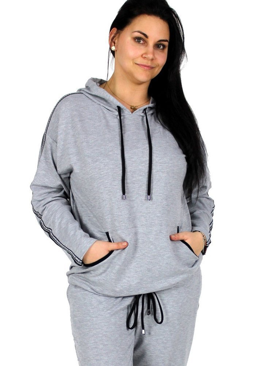 Piżama Damska 459 Nice Dres Forex - jasny melanż