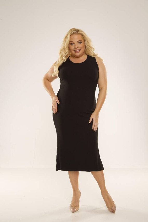 Sukienka damska 707 Freya De Lafense - czarny