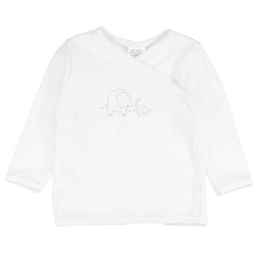 Koszulka niemowlęca Słoniki Martex biały
