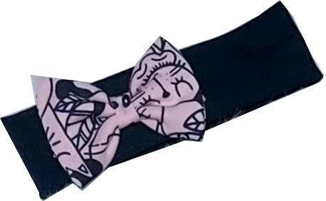 Opaska z kokardką Kotki Bambarillo granatowy