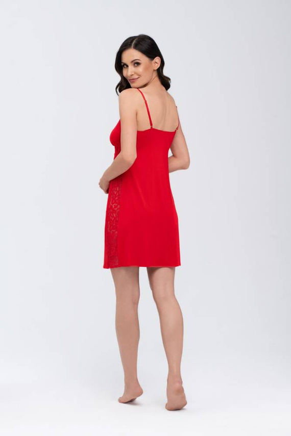 Koszula Nocna Monica Babella - czerwona