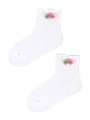 Skarpetki dziewczęce SKC/3D 10 Aplikacja YO! mix kolor