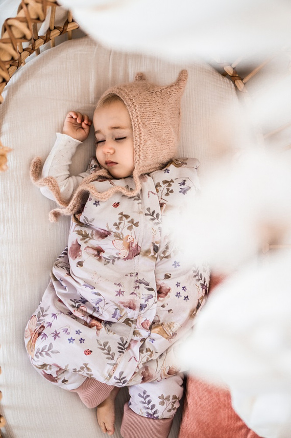 Fairies Śpiworek do spania z nogawkami Makaszka