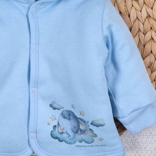 Kurtka niemowlęca Nini z bawełny organicznej – bezpieczna, ekologiczna, wygodna