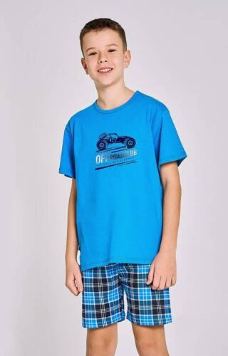 Piżama chłopięca 3196 Owen Taro - turkus