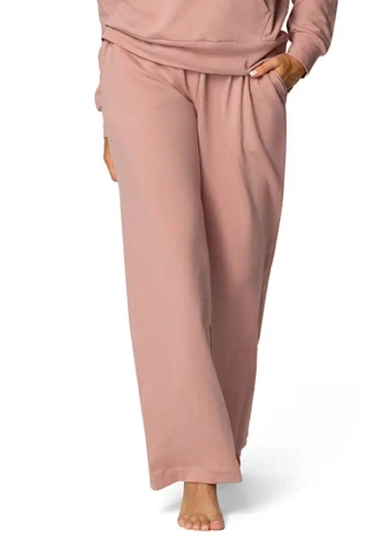 Spodnie dresowe DK-K-B8 Dkaren pudrowe