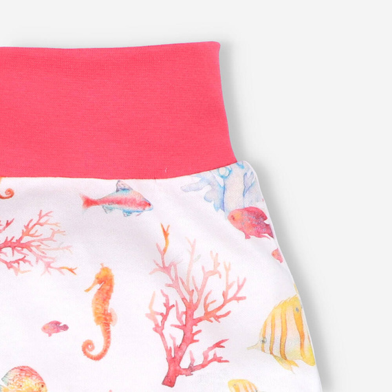 Spodnie z bawełny organicznej Ocean Nini