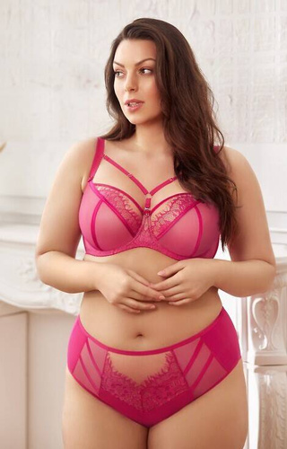 Figi damskie K 497/1 Paradise Gorsenia - amarant 