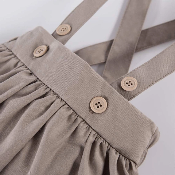 Spódniczka na szelkach Ceremony Eevi - beżowy