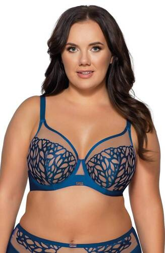 Biustonosz miękki soft 2057 Maxi  Ava-granatowy