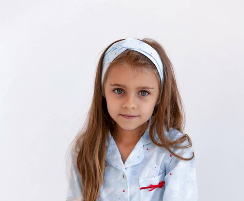 Opaska dziewczęca White bear Kids Sensis - błękitny