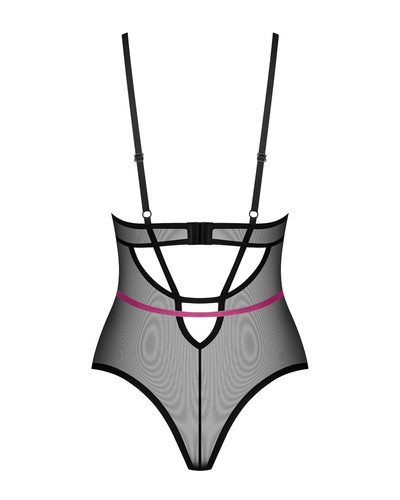 Novenes Teddy Body damskie Obsessive czarny