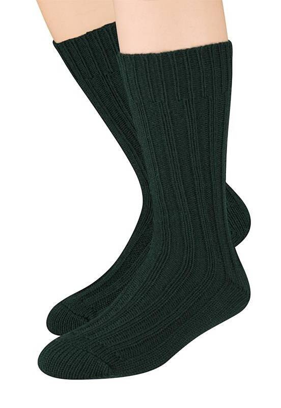 Art.085 Skarpety męskie wełniane Steven - 001 oliwkowy