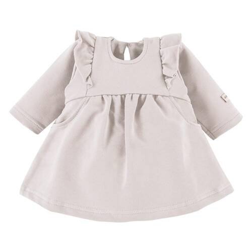 Sukienka z kieszonkami "Simply Comfy" Eevi-beżowa