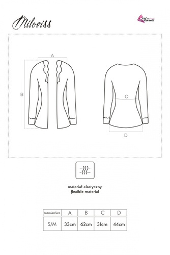 Komplet bielizny Miloviss LC 90454 LivCo Corsetti Fashion