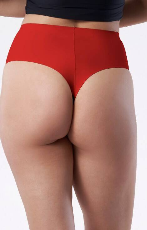 Stringi Damskie Cranberries Maxi Julimex- granat